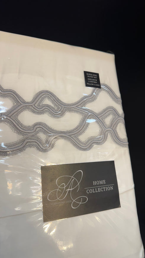 Ariah Grey Duvet Set
