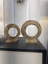 Brass Halo Sculpture
