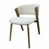 Celine Gold & Off White Chair