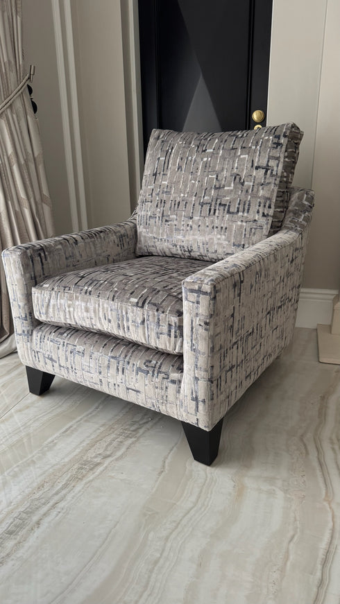 Manhattan Greige Companion Chair