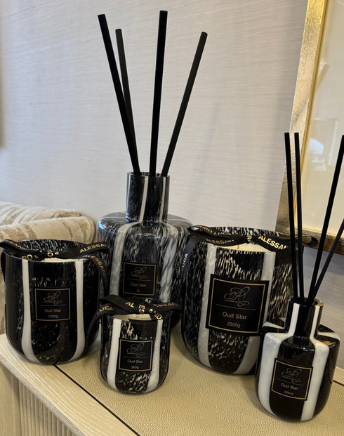 Oud Star Black Marble Diffuser 300ml