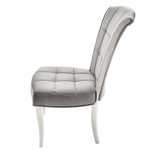 Denver Dining Chair - Silver