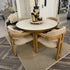 Cohen Round Dining Table & 4 Chairs Set