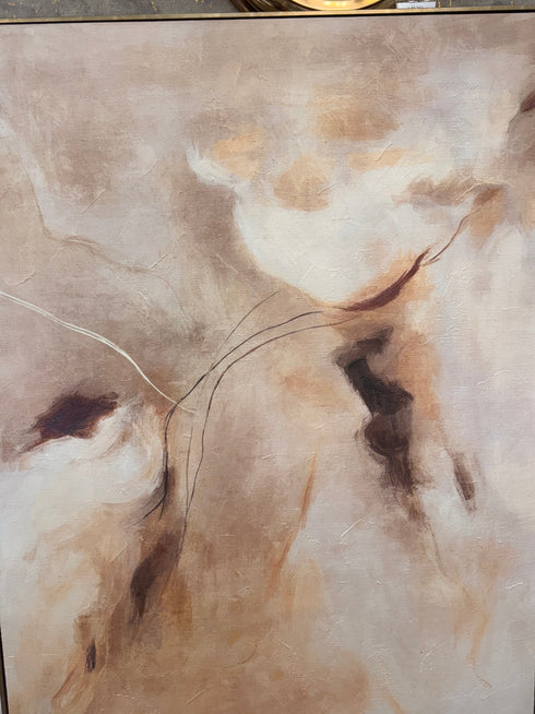 Sepia Textured Canvas
