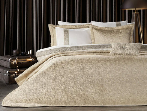 Emilia Cream Bedspread 4 Piece Set