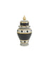 Black & White Polka Dot Jar Set Of 3