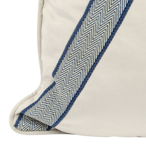 Eden Cream Velvet Cushion