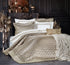Elena Beige Bedspread 4 Piece Set