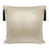 Brianna Latte Silk Cushion