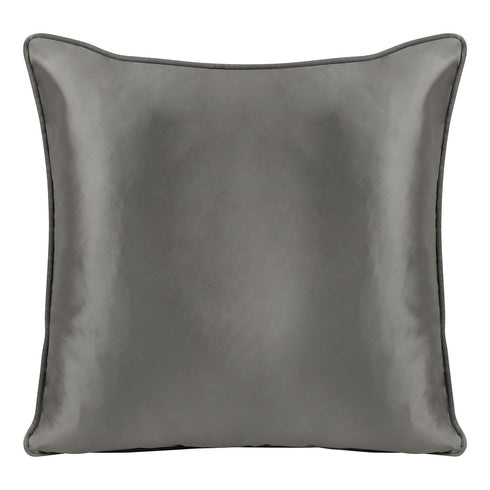Harlow Grey Silk Cushion