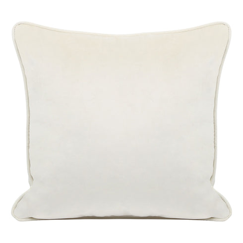 Kellie Ivory Velvet Cushion