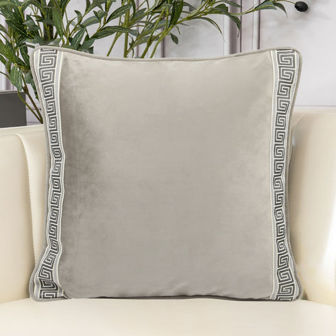 Sienna Latte Velvet Cushion