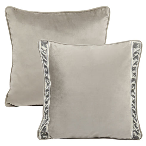 Sienna Latte Velvet Cushion