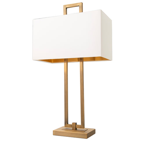 Sandy Nickel Table Lamp
