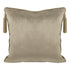 Lottie Latte Velvet Cushion
