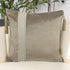 Lottie Latte Velvet Cushion