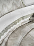 Dolly Grey Bedspread 4 Piece Set