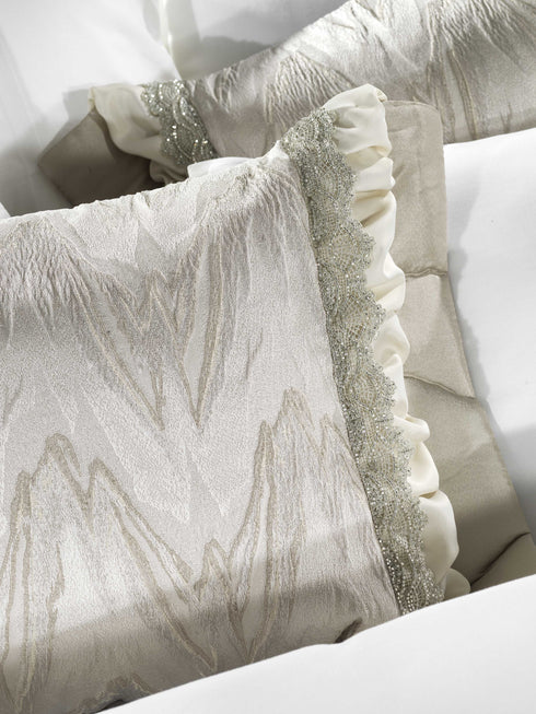 Dolly Grey Bedspread 4 Piece Set