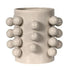 Cream Ceramin Bobble Vase