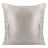 Chloe Grey Silk Cushion