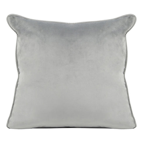 Hermione Grey Velvet Cushion