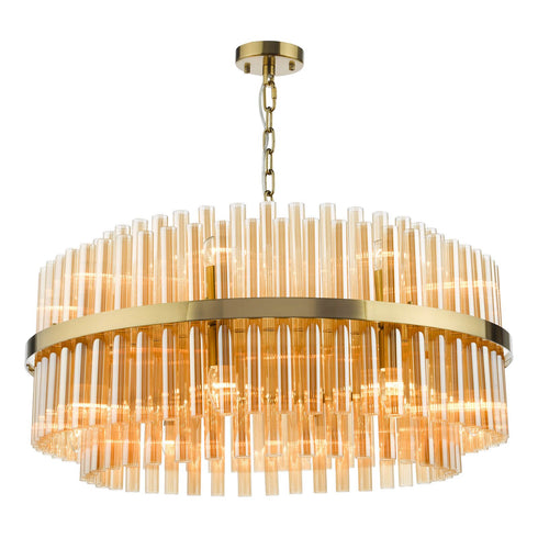 Amani Brass 16 Light Pendant