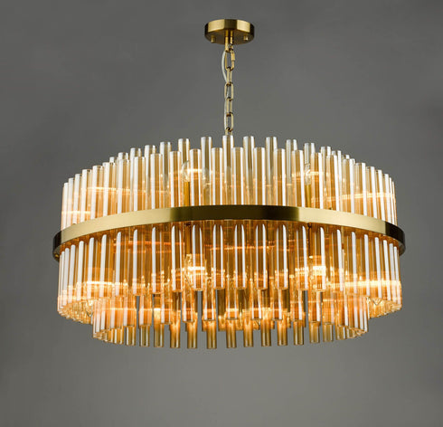 Amani Brass 16 Light Pendant