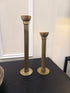 Dome Brass Candle Holder Set Of 2