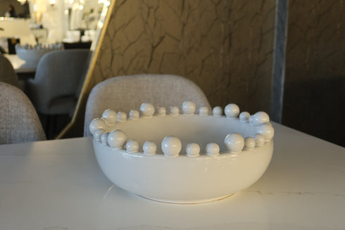 White Bobble Bowl