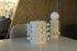 White Ceramin Bobble Vase