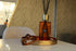 Marble Effect Brass Mirror Tray