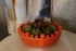 Green & Purple Faux Artichoke Decorative Heads