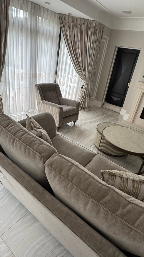 Darwin 4 Seater Pebble Sofa