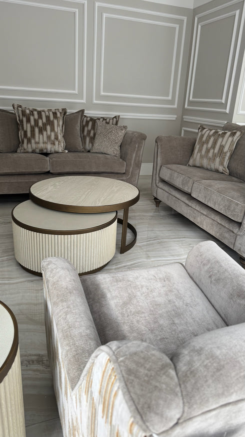 Darwin 4 Seater Pebble Sofa