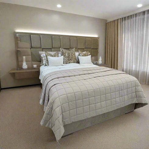 Grande Capri Bed Latte