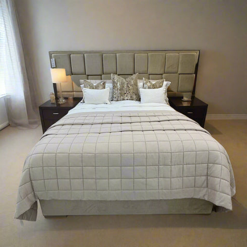 Grande Capri Bed Latte