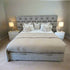 Silverstone Latte Boucle Bed
