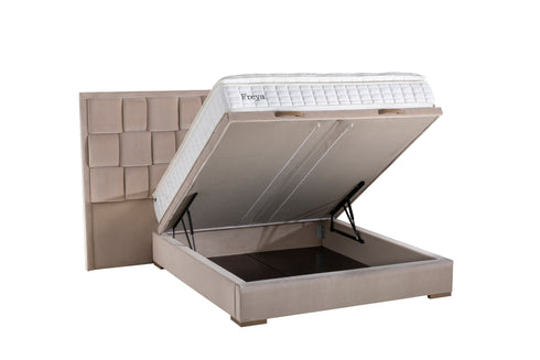 Grande Capri Bed Latte