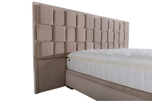 Grande Capri Bed Latte