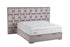 Silverstone Latte Boucle Bed