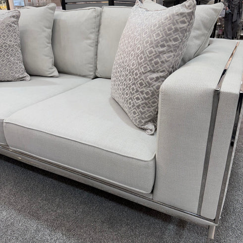 Atlas Sofa 3 Seater Grey - Ex Display