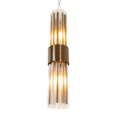 Charlie Nickel Finish Pendant