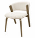 PRE ORDER Celine Gold & Cream Chair
