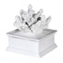 White Faux Coral Trinket Box