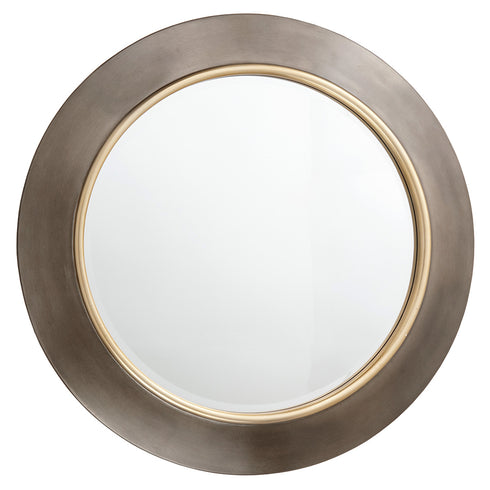 Gio Brushed Gunmetal Mirror