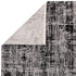 Lyza Rug Abstract Black Rug