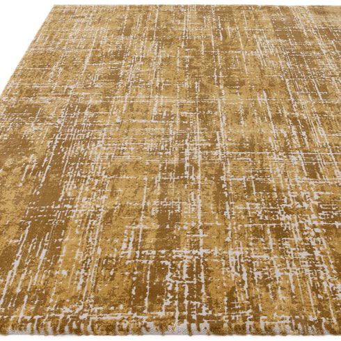 Lyza Rug Abstract Gold Rug