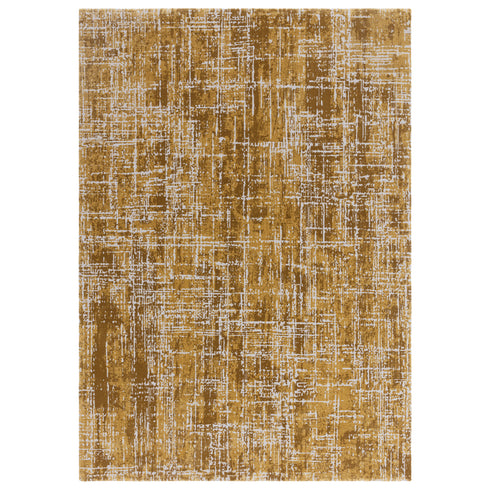 Lyza Rug Abstract Gold Rug