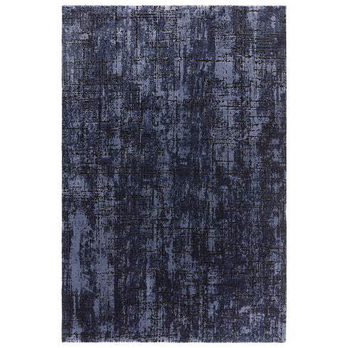 Lyza Rug Abstract Navy Rug