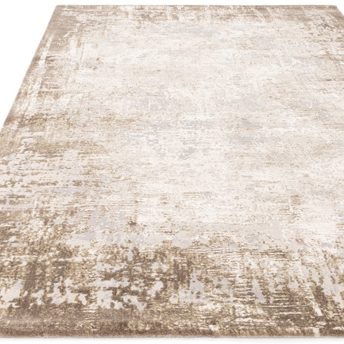 Lyza Rug Border Beige Rug